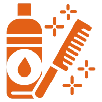 Icone soin des cheveux